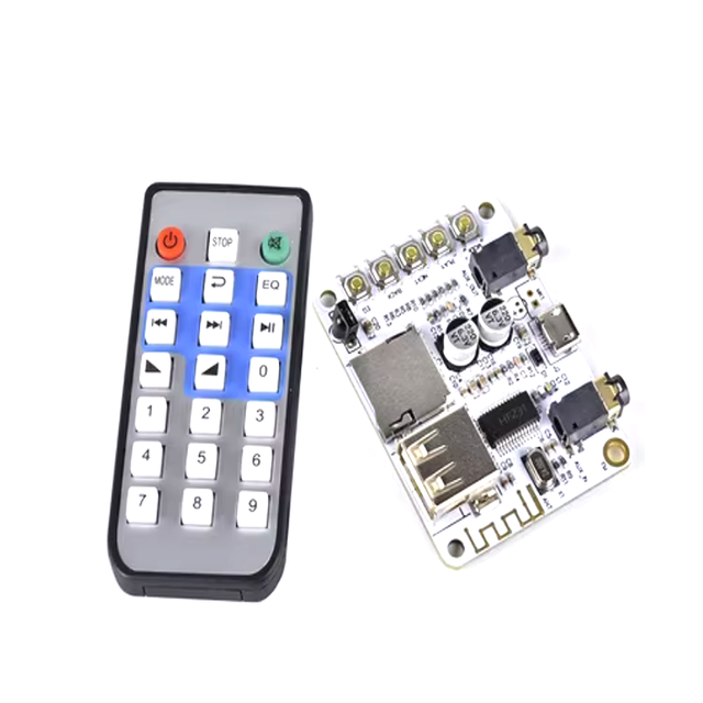 App Blu Tooth Audio Receiver Module 5.0 Wired Speaker Refitting Wireless Lossless U Disk Decoding DIY Player