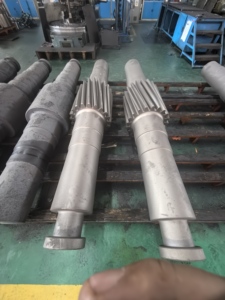 OEM/ODM CNC Ground <strong>Gear</strong> Shaft 42CrMo4 Steel Industrial Gearbox/Reducer Accessories - Product Image 5