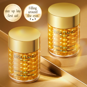 Crema de <span class=keywords><strong>Ojos</strong></span> de Oro con Ácido Hialurónico al Por Mayor 60g Antiarrugas <span class=keywords><strong>Hidratante</strong></span> para Cuidado de la Piel Fitoquímica Extravagante para Trasnochadores - Product Image 6