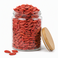 Groothandel Topkwaliteit Biologische Gedroogde Gojibessen Natuurlijk Zoete Rode Wolfberry Ningxia Oorsprong Superfood Fruit voor Bakkerijen