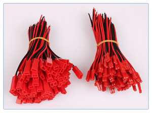 20AWG JST Steckverbinder SYP 2-Pin Stecker und Buchse mit 10cm Weichem Silikonkabel für LED-Lampenstreifen RC-Spielzeug Batterie - Product Image 6