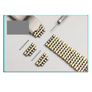 <span class=keywords><strong>Bracelet</strong></span> de <span class=keywords><strong>Montre</strong></span> en Acier Inoxydable Massif à 9 Maillons, 18 mm 19 mm 20 mm, Extrémité Courbe, Style Jubilee Métal avec <span class=keywords><strong>Boucle</strong></span> <span class=keywords><strong>Déployante</strong></span> pour <span class=keywords><strong>Montre</strong></span> Omega - Product Image 5