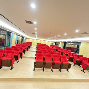 Sillas Modernas de <span class=keywords><strong>Alta</strong></span> Calidad para Auditorio, Cine, Escuela, Iglesia y Oficina en Casa, con Tableros y Diseño Plegable - Product Image 2