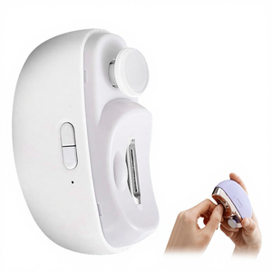 Coupe-ongles automatique lumineux, rechargeable, 2 vitesses, avec rangement des ongles, sûr et portable - Product Image 1