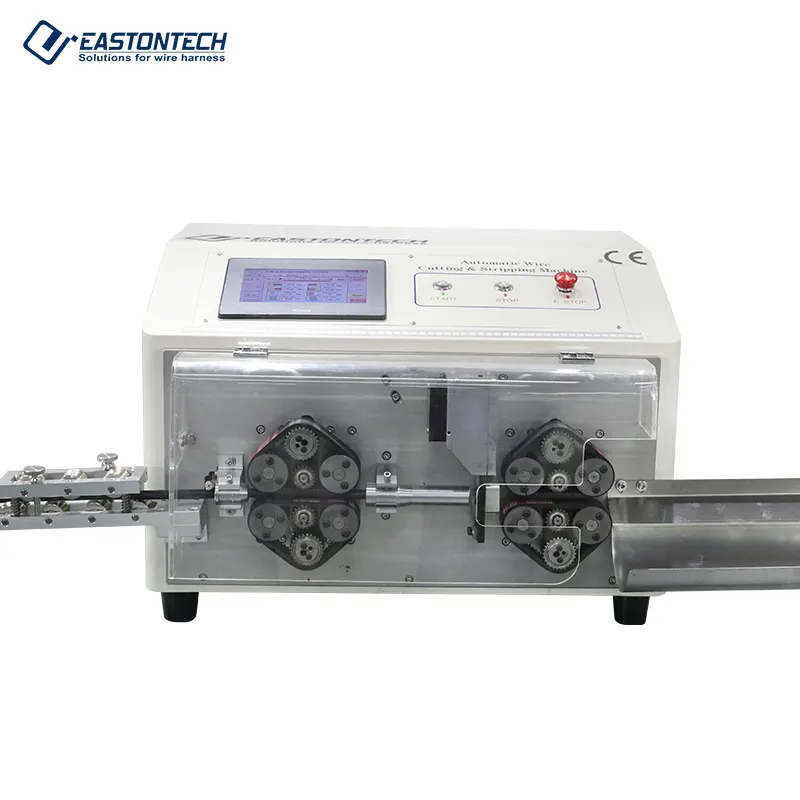 EW-3035+ Berührungsbildschirm Riemenvorschub 16mm2 Drahtgröße automatische Drahtschneide- und -abstreifmaschine