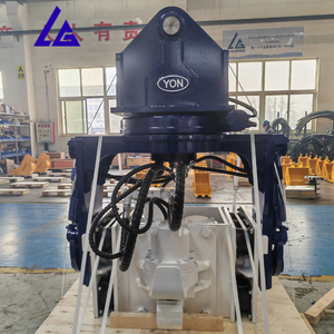 L08 Fábrica Preço Hidráulica Tilting Vibro Martelo Anexo para Escavadeira Aço Folha Pile Driving - Product Image 6