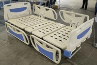 2025 nouveau Design médical en gros meilleur prix lit d'hôpital avec deux fonctions manuel ABS lit de patient infirmier certifié ISO