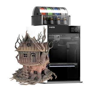 Originele H2S AMS Combo <span class=keywords><strong>3D</strong></span>-printer 340*320*340mm FDM-printer Hoge-snelheid Closed Core-XY Multi-kleuren FDM <span class=keywords><strong>3D</strong></span>-printer - Product Image 1