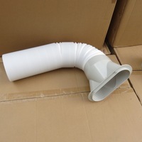 Tuyau d'évacuation flexible et rétractable en PP pour climatiseur mobile transfrontalier, 15 cm/130 mm, modèle 260727-08, accessoire Zhejiang