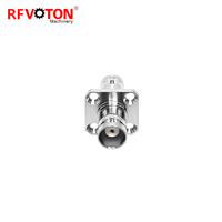 Approvisionnement d'usine BNC femelle jack bride droite vers bnc femelle rf connecteur coaxial connecteurs (rf) adaptateur adaptateur en stock