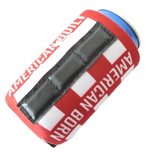 Custom Logo Neoprene 12oz Can Cooler Thermal Insulation Kola <b>Bottle</b> Sleeve Foldable Kuzzies for Cans Holder Magnetic Can Koozy - Product Image 4