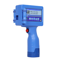 Imprimante à jet d'encre thermique Yaomatec 12,7 mm, machine de codage de date portable, pour boîte en carton, plastique, métal