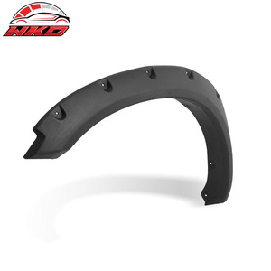 Convient aux modèles Ram 1500 de 2009 à 2018, élargisseurs d'ailes latérales de style rivet, 4 pièces, PP sablé, accessoire de remplacement, protection d'ailes - Product Image 3