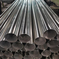 Tube en acier inoxydable soudé, poli miroir, carré et rond, AiSi ASTM A249 A269 A270 A312 A554 SUS 304 304L 316 316L 309S