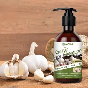 Manufacturer Black Garlic Shampoo For Hair Care Made With Natural Origin Ingredients Cleaning Shampoo