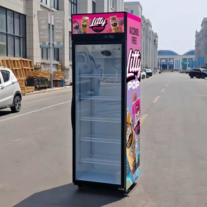 Réfrigérateur-congélateur commercial à double porte 800L-1200L, refroidisseur de boissons pour supermarché, certifié CE/<span class=keywords><strong>CB</strong></span>, vente en gros d'usine - Product Image 2