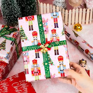 Pink <b>Nutcracker</b> Wrapping Paper 17 In X 33 Ft Christmas Gift Wrap Recyclable Single Side Craft Packaging Paper - Product Image 5