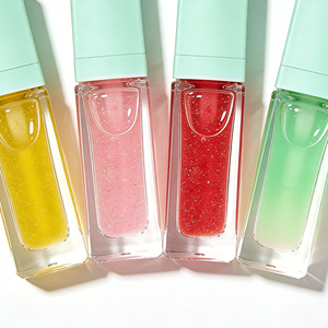 Aceite Labial con Extracto de Frutas OEM - Plump Glow, Hidratante Labial con Sensación Acuosa, Humectante para Piel Seca, Iluminador 7g JINSME FC-031 - Product Image 5