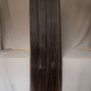 Venta al por mayor de cabello virgen vietnamita de 40 pulgadas, sin procesar, con cutícula alineada, encaje transparente, densidad del 180%, sin pegamento, tejido sin adhesivo, decolorado 613 - Product Image 3