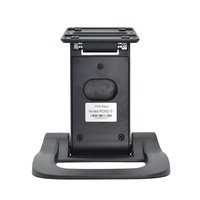 Support de moniteur de point de vente pliable en alliage d'aluminium pour écran tactile, angle réglable, avec couvercle magnétique, taille recommandée 12-23 pouces, en stock