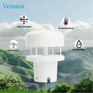 เซ็นเซอร์วัดอุณหภูมิและความชื้นภายนอกอาคาร Veinasa-THW 5-24V RS485 เครื่องวัดความเร็วลมแบบอัลตราโซนิก เซ็นเซอร์วัดความเร็วและทิศทางลม - Product Image 1