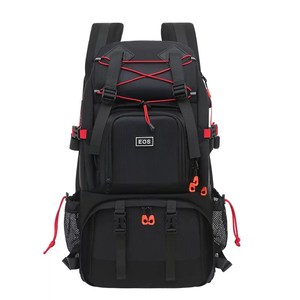 大型アウトドアカメラバックパック、プロ用写真撮影バッグ、ノートパソコン三脚ホルダー付き、ハイキング旅行用デジタル一眼レフカメラバックパック（男性用） - Product Image 4