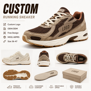 Sneakers streetwear tendance, logo personnalisé, chaussures décontractées, chaussures de sport basses, couleur personnalisée disponible - Product Image 1