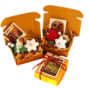Handmade Aromatherapy <b>Candles</b> Christmas Aromatic Tree Scented <b>Candles</b> Snowflake <b>Candles</b> Gift Set - Product Image 5