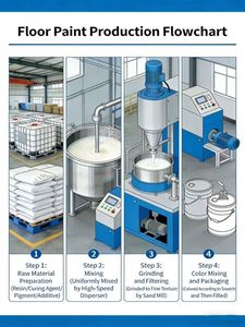Pintura Acrílica Líquida de Alta Adhesión para Exteriores, para Renovación de Pisos de Cemento, Aplicación con Rodillo - Product Image 3
