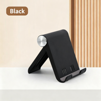Support de téléphone portable pliable en plastique coloré et créatif à prix de gros, avec logo personnalisé pour ordinateur