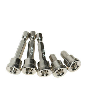 उच्च गुणवत्ता चुंबकीय स्थिति स्क्रूड्राइवर बिट्स टिप वुडवर्किंग स्क्रू हेक्स शेंक जिप्सम बोर्ड स्थिति बिट बैच सिर - Product Image 6