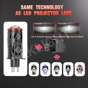 6000K 30000LM H4 Double Lentille Led Projecteur Lentille H1 HB3 H4 130W Voiture Bi Led Phare Lentille H11 <span class=keywords><strong>Moto</strong></span> Led Voiture Lumières pour <span class=keywords><strong>BMW</strong></span> F30 - Product Image 6