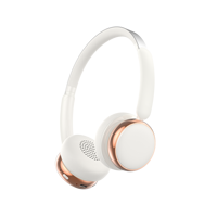 Casque de jeu dynamique supra-auriculaire WATA avec microphone, sans fil, étanche IPX4, batterie 25h, certifié ROHS, sans réduction de bruit