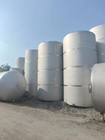 Réservoir de stockage de pression en acier inoxydable industriel SUS316L pour l'eau, revêtement antirouille, marque HENGYU, garantie 1 an