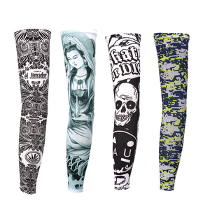 Top de <span class=keywords><strong>Manga</strong></span> Larga con Nuevo Material en Oferta, Diseño Largo con Estampado de Tatuaje en la <span class=keywords><strong>Manga</strong></span>, Tela Colorida para Mujer - Product Image 1