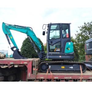 Mini-excavatrice compacte agricole sur chenilles CE EPA SWE60F 6 tonnes 0,3 m³ sans queue, avec moteur Tier 3 <span class=keywords><strong>Euro</strong></span> 4 <span class=keywords><strong>Euro</strong></span> V - Product Image 5