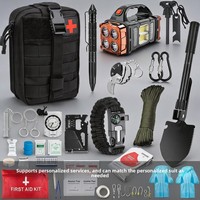 Kit de survie pour la randonnée PTGE, imperméable, pour l'aventure en plein air, le camping, les situations d'urgence, ensemble complet TYJB020 Yiwu