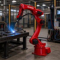 Robot de soudage industriel à arc SIASUN SR12A-12/1.46 à 6 axes, charge utile de 12 kg, portée de 1465 mm, poignet IP65
