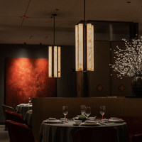 Petite Lampe Suspendue Créative en Marbre Nuage, Conçue par des Designers, LED Blanc-Gris pour Showrooms et Salons