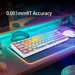 Irok nd63ultra bàn phím chuyển đổi từ tính nhanh chóng kích hoạt có dây rt0.001mm 8kHz 256kHz RGB Backlit hiệu ứng hội trường Bàn phím chơi game - Product Image 4