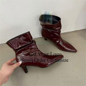 Botines de Mujer con Tacón de Bloque, Estilo Casual, Vaquero, para Montar a Caballo - Product Image 5