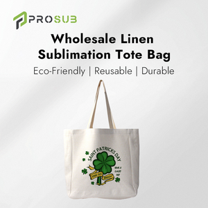 Borsa Tote in Lino per Sublimazione Prosub, Personalizzabile, Grande Borsa per Shopping con Stampa Personalizzata - Product Image 2