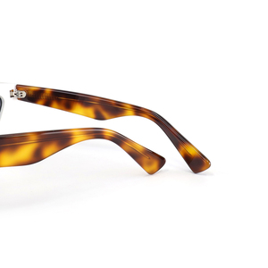 Gafas de Sol Polarizadas de Alta Calidad, Tendencia de Moda 2025, Diseño Ojo de Gato, Montura Completa, Lentes TAC Naranja Ovaladas, Logotipo Personalizado, Acetato - Product Image 2