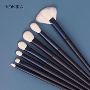 Vonira Beauté Meilleur Vente <span class=keywords><strong>Bleu</strong></span> 13 Pinceaux De Maquillage Sertie de maquillage Kit de Brosses Cosmétiques Étiquette Privée Emballage Boîte Logo Personnalisé - Product Image 4