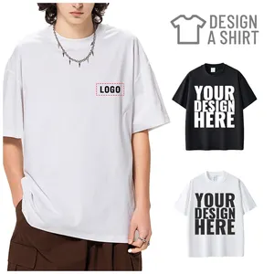थोक उच्च गुणवत्ता 100% कॉटन ब्लैंक ओ-नेक सब्लिमेशन टीशर्ट कस्टमाइज़ प्रिंट लोगो टी-शर्ट कस्टम डिज़ाइन टी शर्ट
