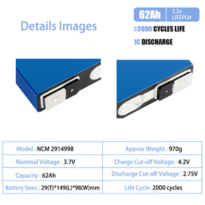 แบตเตอรี่โมดูลแบบแท่งปริซึม NMC CATL 3.7V 4s1p 180Ah/174Ah/195Ah/62Ah Li-ion ชาร์จได้ 4000 รอบ  ใช้งานได้ที่อุณหภูมิ -30-60 องศาเซลเซียส - Product Image 3
