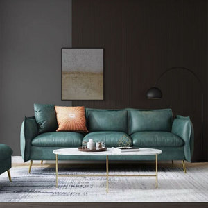 Nordic Light Luxury Washable Tech Fabric <b>Sofa</b> Three Seater Latex Cushion <b>Sofa</b> For Bedroom Apartment Small Living Room - Product Image 4