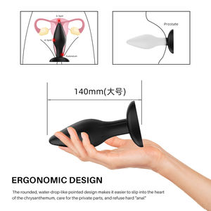 بعقب المكونات الجنس لعبة الكبار عالية الجودة الكبار أفضل بيع الجنس لعب الشرج المقابس مجموعة للرجل/دمية جنس ذكرية الهند Expansor الشرج - Product Image 5