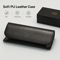 Étui à lunettes de soleil tendance, étuis à lunettes en cuir, sacs à lunettes, étui à lunettes de soleil, étui à lunettes, boîte d'emballage, ensemble d'étuis
