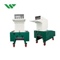 Broyeur de tuyaux en PEHD, machine de recyclage de plastique, concasseur à basse vitesse pour le moulage par injection